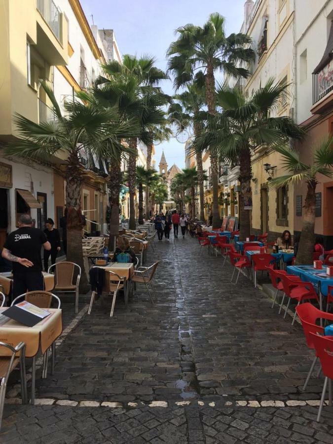 Apartamento Balneario playa Caleta Cadiz Bagian luar foto