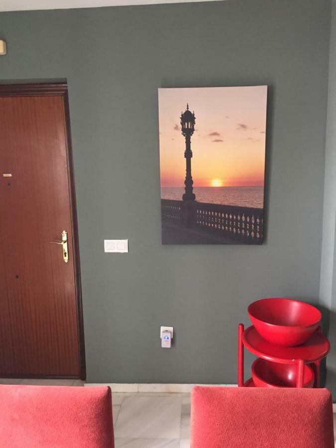 Apartamento Balneario playa Caleta Cadiz Bagian luar foto